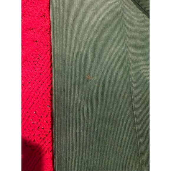 Vintage Polo Ralph Lauren Men’s Holiday Green Corduroy pants 32/30 - Picture 11 of 16
